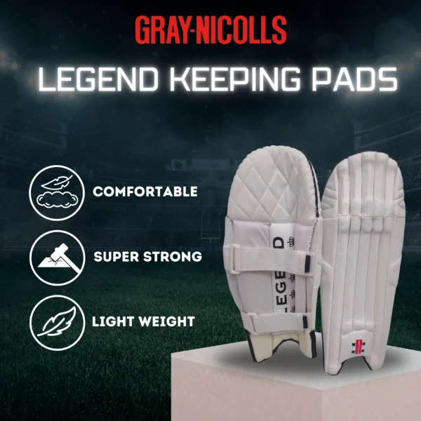 Graynicolls Legend Keeping Pads: Lightweight, Durable, and Superior Protection - Image 4
